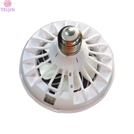 TEQIN Ceiling Fan E27 E26 Screw Socket Fan Lights 6.1 x 6.1 x 4.33 Inches Small Fan With Lights Quie
