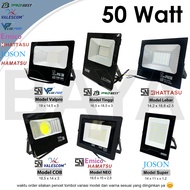 lampu led sorot / tembak / floodlight / outdoor / lapangan COB SMD super terang jarak jauh 50w 50 w