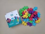 全新 STEM 玩具 - 聯鎖積木