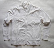 運動品牌［Mew balance］男白色棉質立領外套(編號0735) ~L