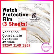 Screen Protector for Vacheron Constantin Overseas (3 sheets) / 5520V 210R B952 / Scratch & Contamina