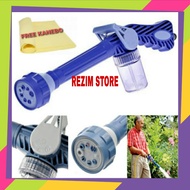 Ez Water Canon / alat Cuci Steam stim Semprotan Air Turbo 8 IN 1 Steam Motor Portable Alat Cuci Moto