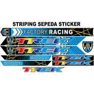 TREK STICKER BICYCLE STRIPING