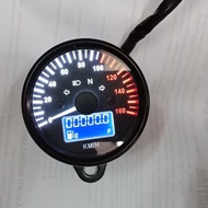 SPEEDOMETER DIGITAL INDIKATOR AMPERE BENSIN RPM VARIASI UNTUK MOTOR CUSTOM HASIL AKURAT DAN PNP ampe