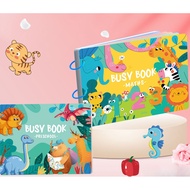 Children's busy book busy book busy book Tear-Off book Quiet book Paste book Educational Toys Early 