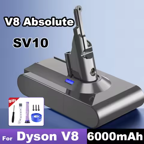 YH5 Replacement Lithium Battery For Dyson V8 Batterie V8 Absolute Fluffy Pro Animal Motorhead SV10 2