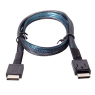 chenyang SFF-8611 Cable OCuLink PCIe PCI-Express 4.0 SFF-8611 4i Male to SFF-8611 Male Data Extensio