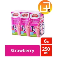 F&amp;N Magnolia Uht Packet Milk Strawberry