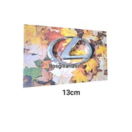 Emblem Logo Lexus chrome  / Logo lexus ukuran 13 dan 14 cm / Logo Lexus untuk avanza sigra calya uni