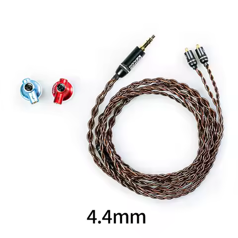 Guangda HIFI Cable 3.5mm/4.4mm/Type-c Pear Studio Cable Accessories HIFI Cable