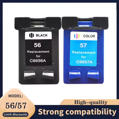 Vilaxh for HP 56 57 XL For HP 56 57 Ink Cartridge compatible 4200 1110 1205 1210 1215 1219 1315 1340