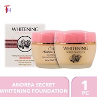 ◕FH Andrea Secret Sheep Placenta Whitening Foundation Cream 70g.