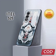 JON STORE ( JOY 11 ) softcase itel s25 abstract motif anime cute aesthetic casing itel s25 Mika Hp-C