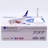 Airplane Jcwings 1: 200 Alloy Airplane Model Nordic Airplane Boeing B737-500 LN-BRO
