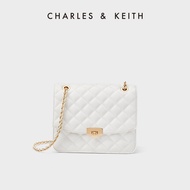CHARLES&amp;KEITH Quilted Chain Strap Bag