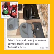 IPC. CAT HITAM DALAMAN KERETA. MOTOR. DASHBOARD. DOORTRIM. DOORSTEP. PILLAR. CONSOLE GEAR. STERENG. 