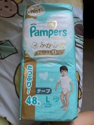 Pampers 紙尿片  L 碼 48片