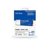 SSD WD BLUE SN580 500GB M.2 NVME Gen4 4000/ 3600mbps Official Warranty