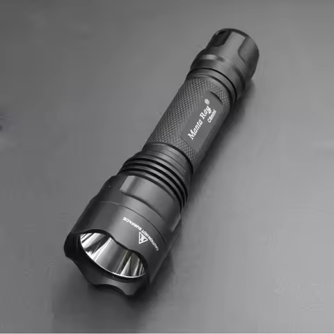 C8mini Rechargeable LED Flashlight XPL HI V3 1000LM 18650 Battery Powerful Torch for Outdoor Camping