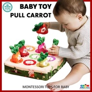 Carrot Pulling Toy Soft Toys for baby Permainan Baby Toys for Baby Soft Toys Baby Toys Carrot Toys