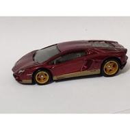 LSAA Hot Wheels Super Treasure Hunt STH Lamborghini Aventador LP 700-4 Loose Red