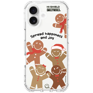 HI-SHIELD เคสใสกันกระแทก iPhone รุ่น Christmas Carols1 [เคส iPhone 17]
