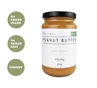 Chercher Chunky Peanut Butter (350g) - No Sugar & Salt