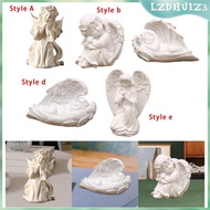[lzdhuiz3] Angel Statue Praying Angel Figurine Centerpieces Angel Resin Figurine Ornament Angel Scul