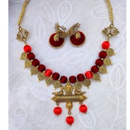 Christmas collection/Indian jewelry/Exclusive Traditional Necklace Set/Birthday Gift/Indian traditio