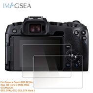 2pc IMAGSEA Tempered Glass Screen Protector for Canon EOS RP, M6, M6ii, M6 Mark ii, M100, M50, G7X M