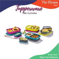 TUPPERWARE FOODIE BUDDIES SET OF 4 PCS LUNCH FOOD STORAGES