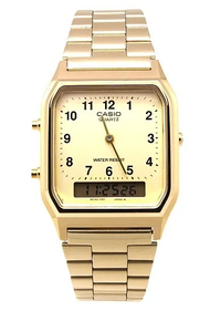Casio Womens Watch Gold Tone (AQ-230GA-9B)