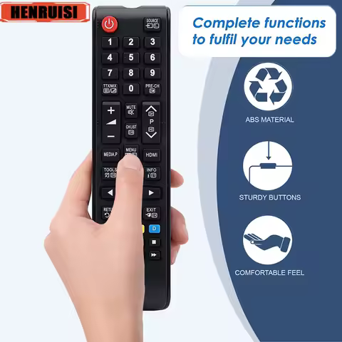 New BN59-01199F Universal Remote Control For Samsung SMART TV UN32J4500AFXZA UN50J6200AFXZA UN65JU64