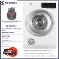 Electrolux EDV805JQWA UltimateCare 300 Venting Dryer (8kg)