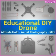 TARSUR DM002 Drone Aerial Model, Plastic Multistyles Drone Quadcopter Assembly Toy, Aircraft Accesso