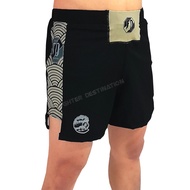 Fighter Destination Senshi Fight Shorts MMA Muaythai BJJ Boxing Kickboxing Crossfit Combat Sports