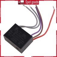 XI CBB61 Ceiling Fan Capacitor 4 5uf+6uf+6uf 5 Wire 250V 5 Speed Starting Capacitor