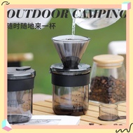 Coffee Brewing Set Hand Brewing Coffee Accompanying Set Three-in-One Portable Coffee Appliance Set O