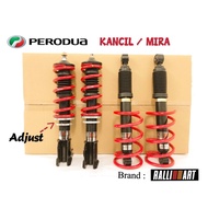 RALLIART KANCIL &amp; MIRA ADJUSTABLE ABSORBER HI LOW COILOVER