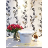 Pot Bunga Bulat 40cm Pot Bunga Besar Pot Bunga Plastik Pot Bunga Putih