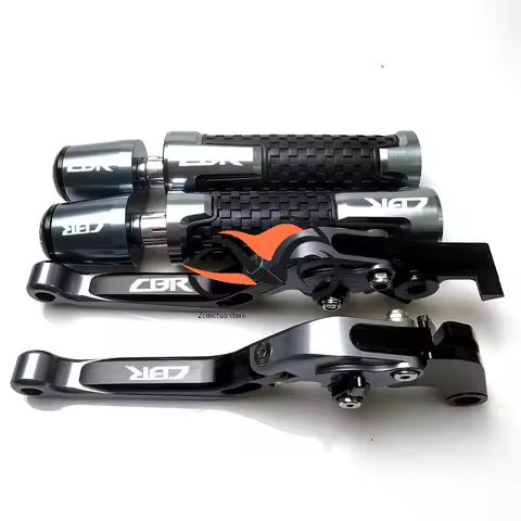 Motorcycle Accessories Brake Clutch Levers Handle bar Hand Grips ends For Honda CBR125R 150R CBR 300