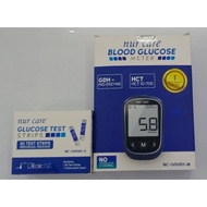 NurCare Blood Glucose Meter & Glucose Test Strips
