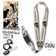 GANTUNGAN HP AVENGED SEVENFOLD A7X LIFE IS BUT LANYARD DREAM KEYCHAIN ID CARDhp