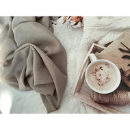 Premium Bawal (Forest Green) FREE SCRUNCHIE