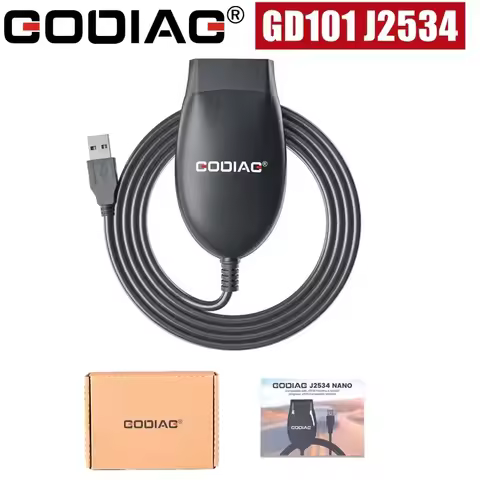 GODIAG GD101 J2534 Compatible with J2534 Passthru & ELM327 Diagnose J1979 Compatible Vehicles Switch
