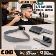 Barber Comb Set Hair Cutting Comb Fade Comb Gradation Fade Comb Over Comb Blending Comb