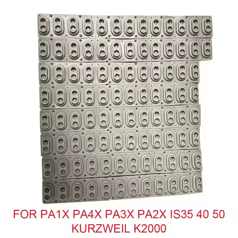 For Korg PA1X PA4X PA3X PA2X IS35 40 50 Kurzweil K2000 Key Conductive Contact Rubber Strip SET