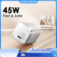 Anker A2692 Nano 45W GaN Charger  Fast Compact Power Adapter