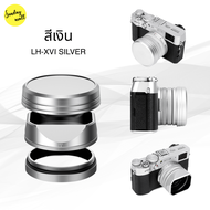 JJC ฮูดเหลี่ยมสําหรับกล้อง Fujifilm X100VI X100V X100F Square Lens Hood พร้อมอแดปเตอร์ และฝาปิด Sund