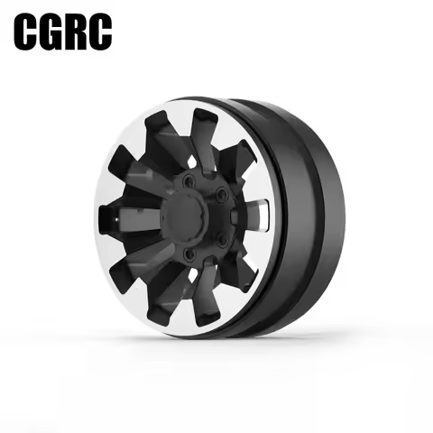 1 Pair 1.9inch Metal 70th Anniversary Edition Beadlock Wheel HUB For 1/10 RC Crawler Car TRX-4 Defen